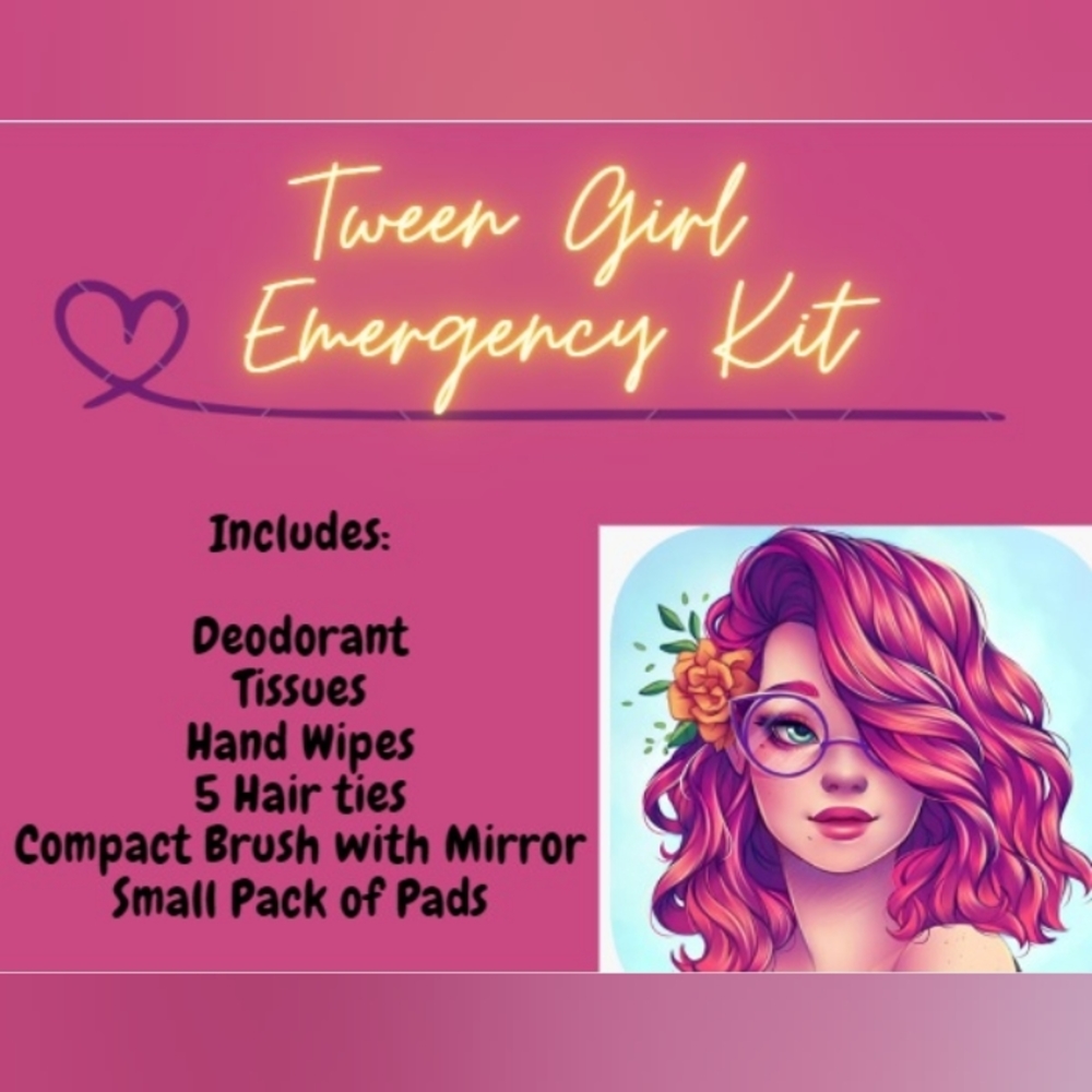 Tween/Teen Girl Emergency Kit